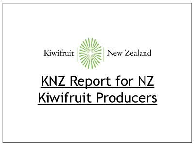 KNZ Report